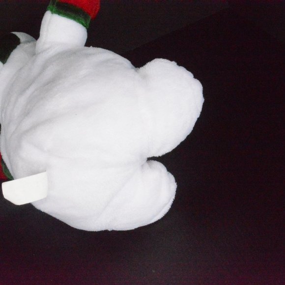 Plush Musical Snowman Wish You Merry Christmas 11" - Picture 5 of 8